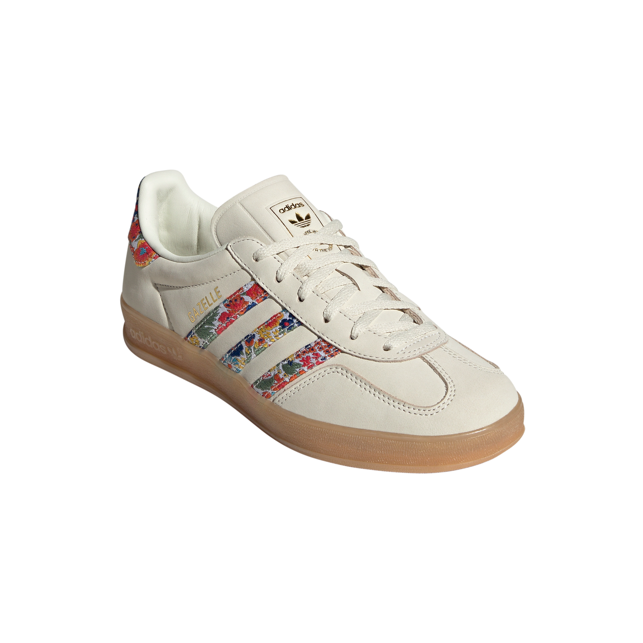W Adidas Gazelle Indoor Liberty OffWhite/GoldMt/Gum