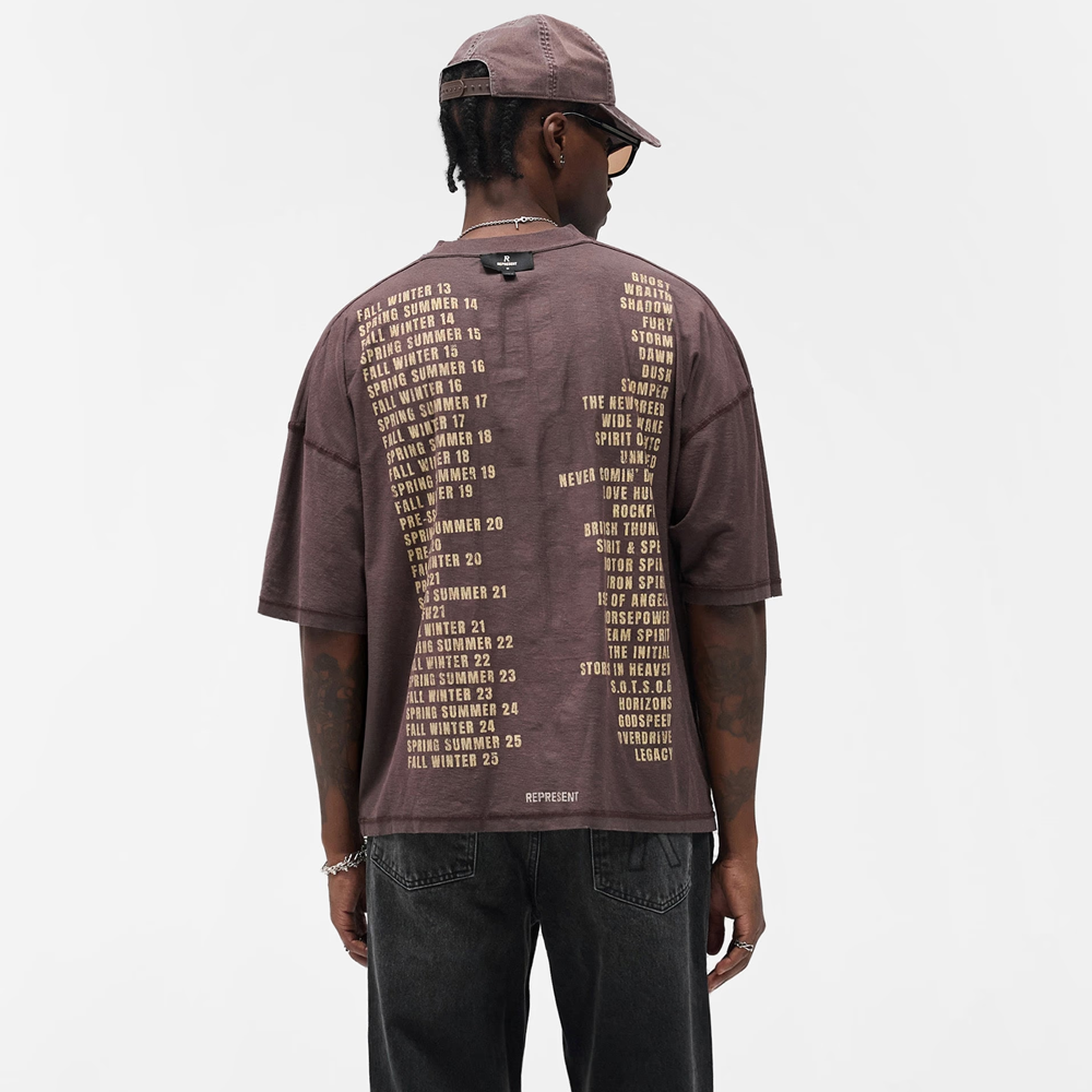 Represent Reversible Living Legacy Tee Nero