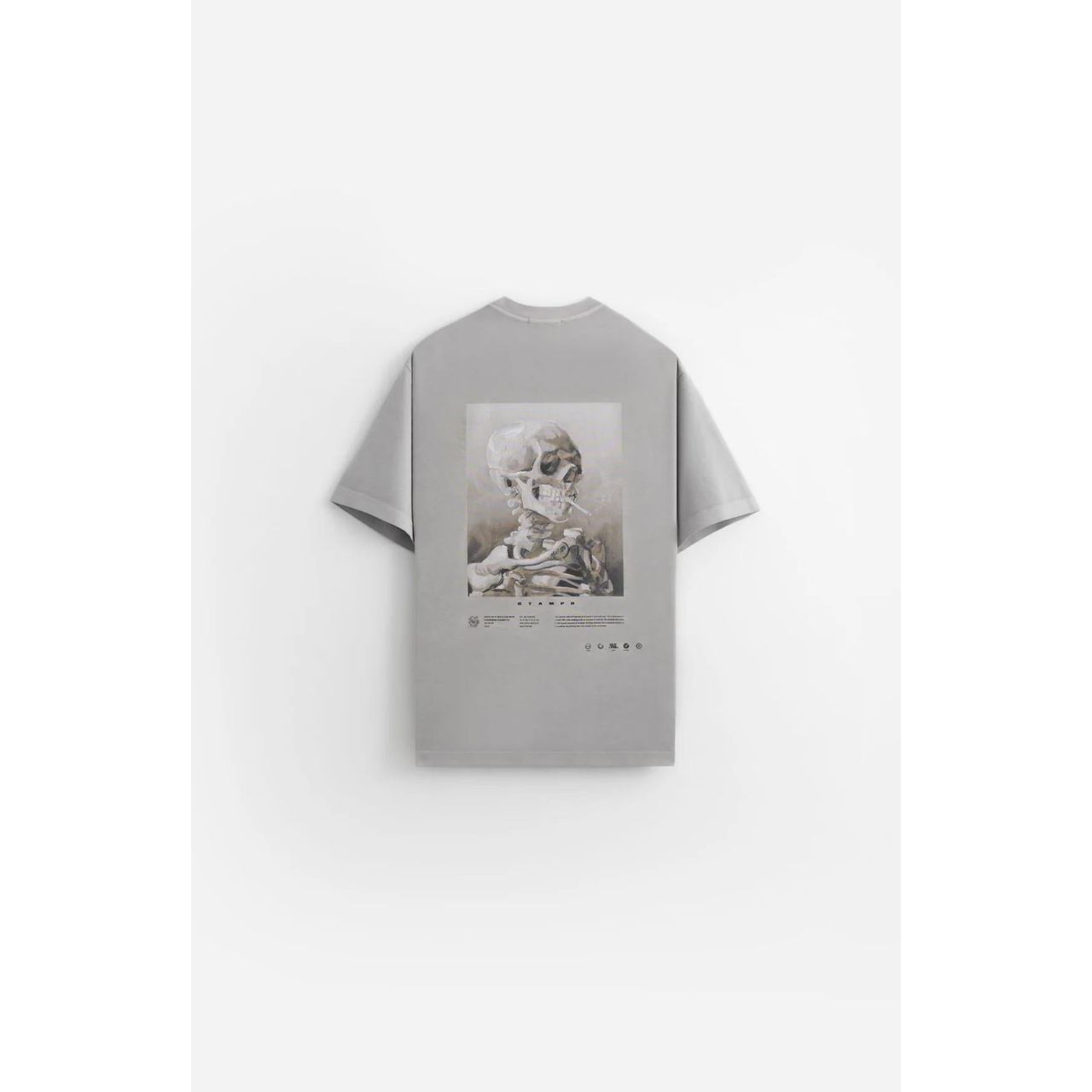 Stampd Van Gogh Vintage Washed Relaxed Tee Fog