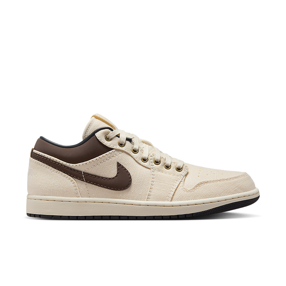 Air Jordan 1 Low Premium Pale Ivory Baroque Brown