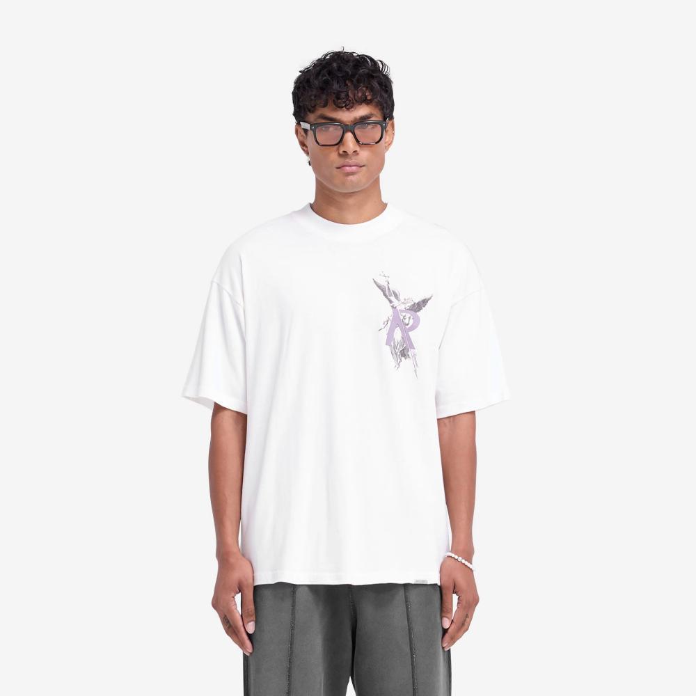 Represent Archangel Tee Flat White