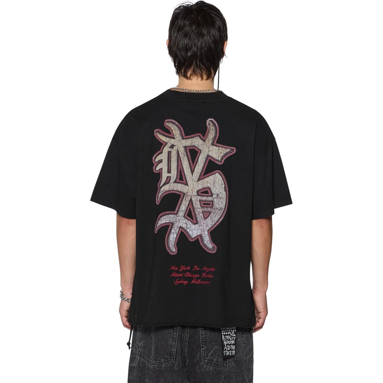 Ksubi Playoff Ekcess SS Tee Jet Black