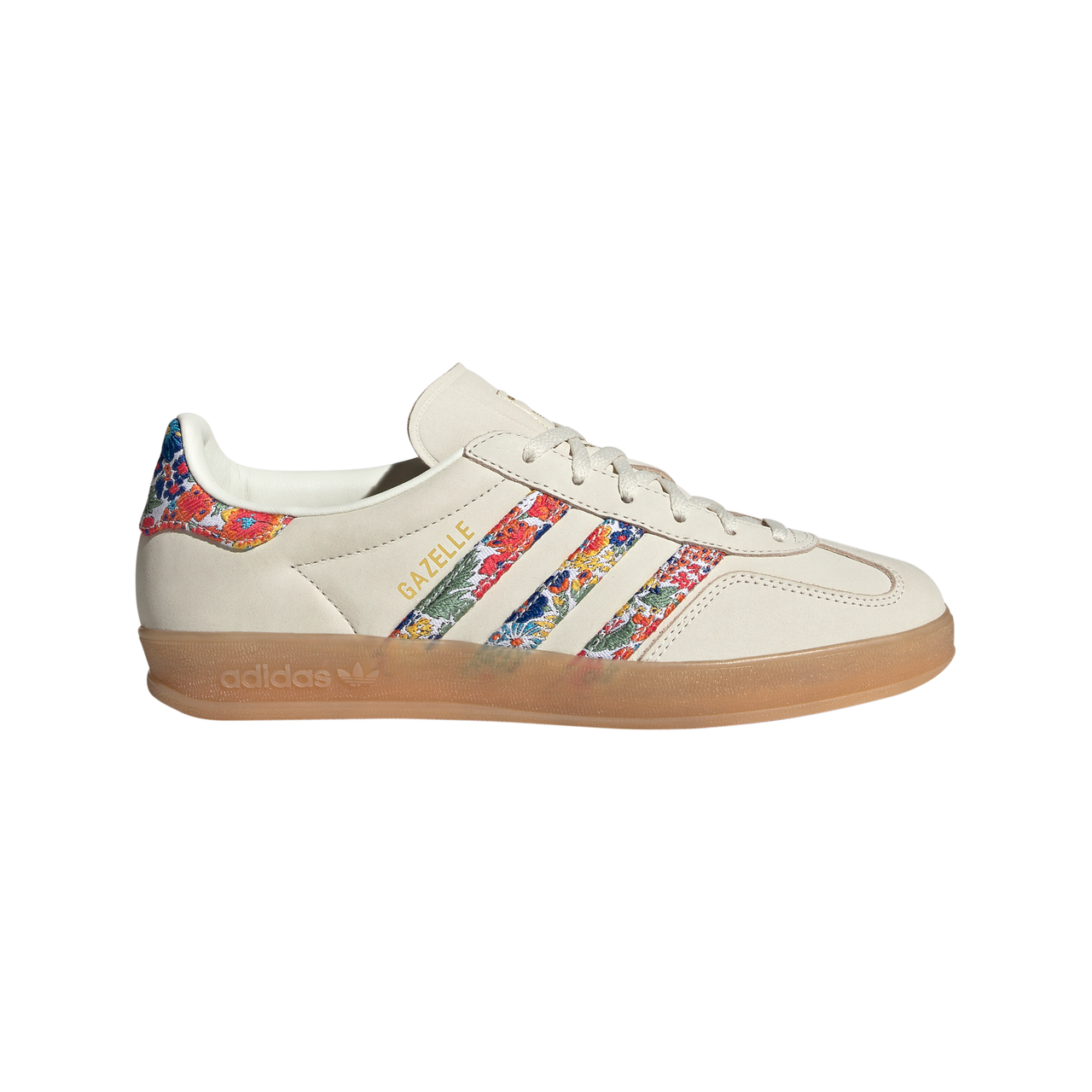 W Adidas Gazelle Indoor Liberty OffWhite/GoldMt/Gum