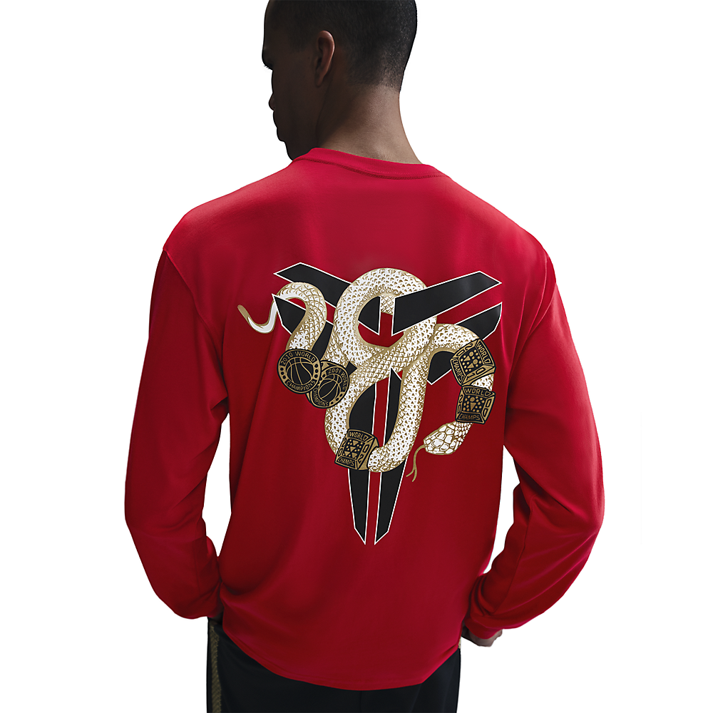 Nike Kobe Year of the Mamba LS Tee Red
