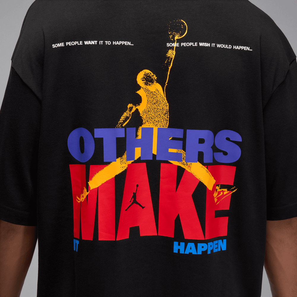 Jordan Reissue Oversized Crew Tee Black