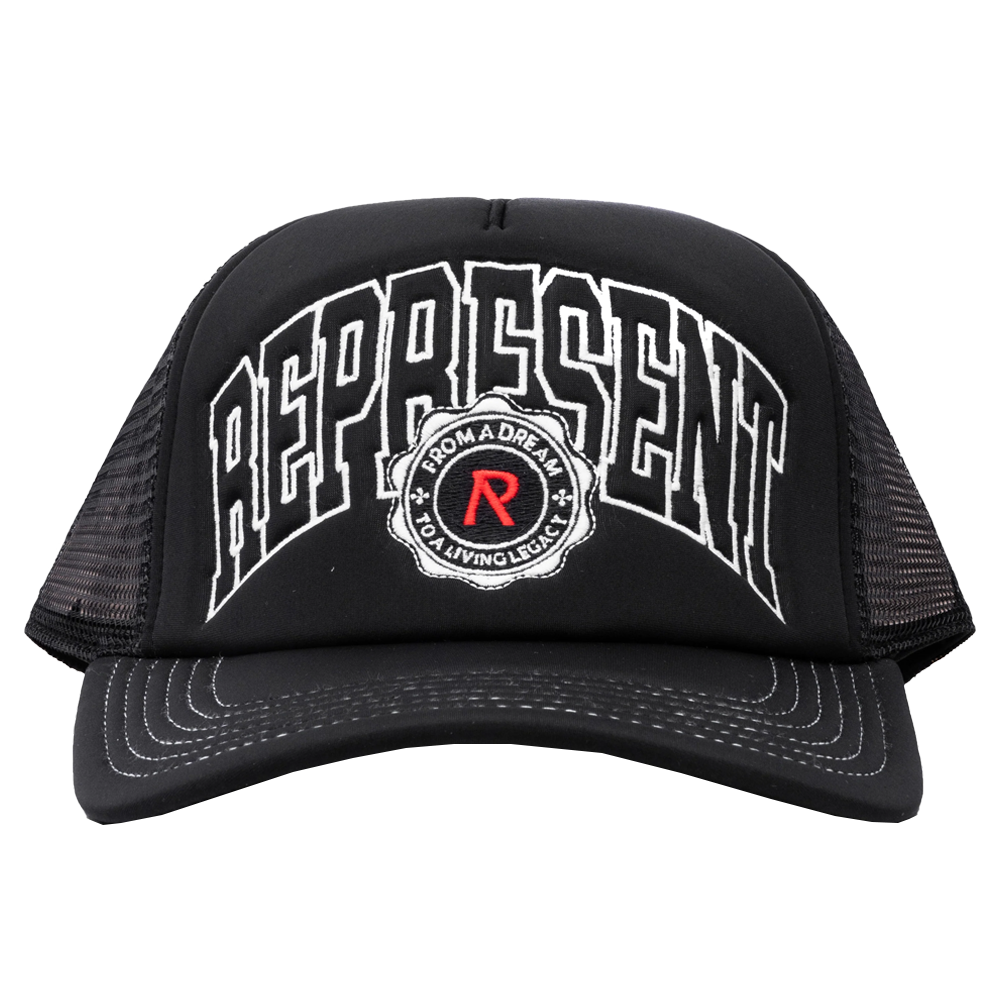 Represent Legacy Crest Cap Black