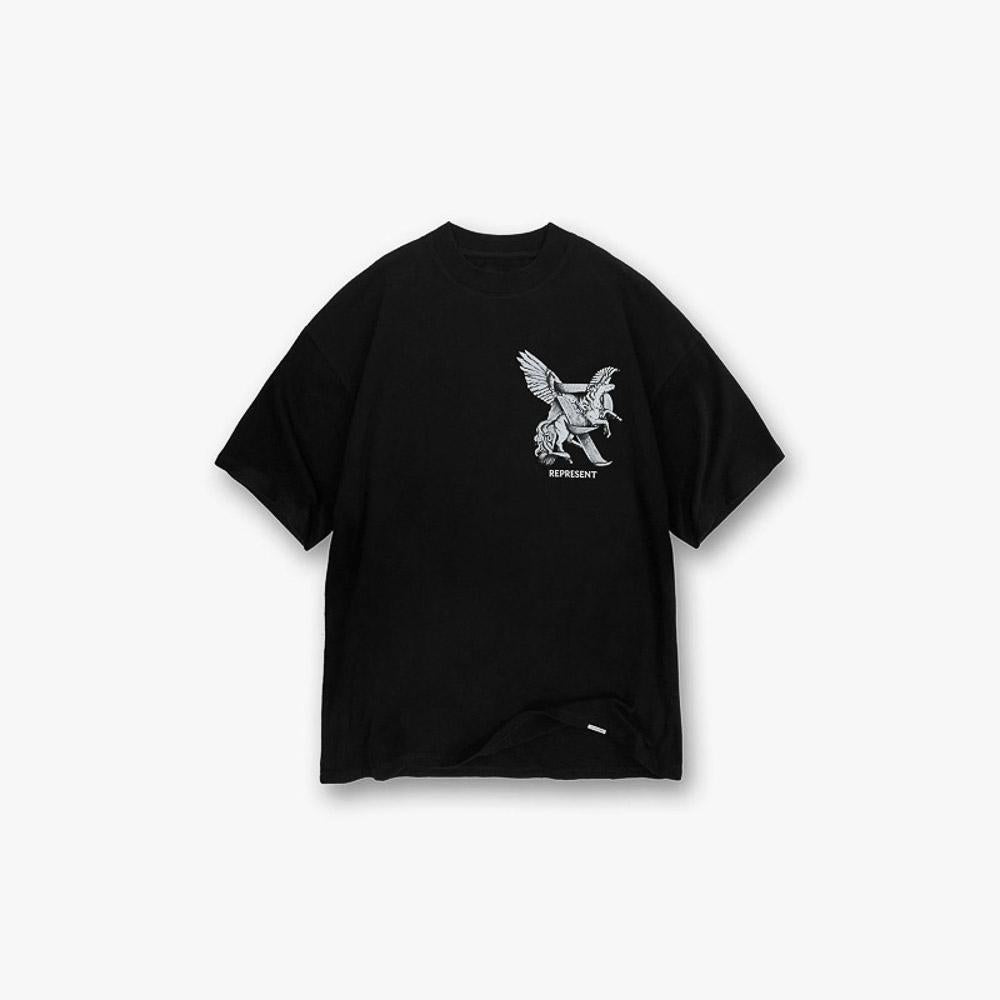 Represent Elegance In Motion Tee Jet Black