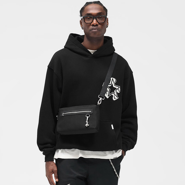 Represent Initial Star Hoodie Jet Black