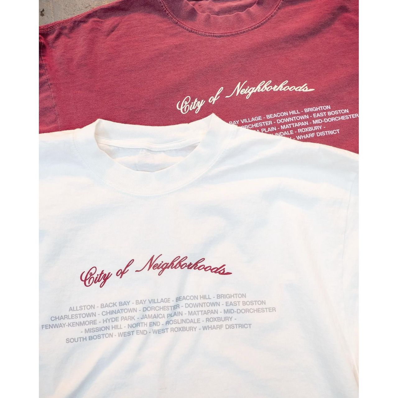 ACM x Dvniel Luu City of Neighborhoods Tee White