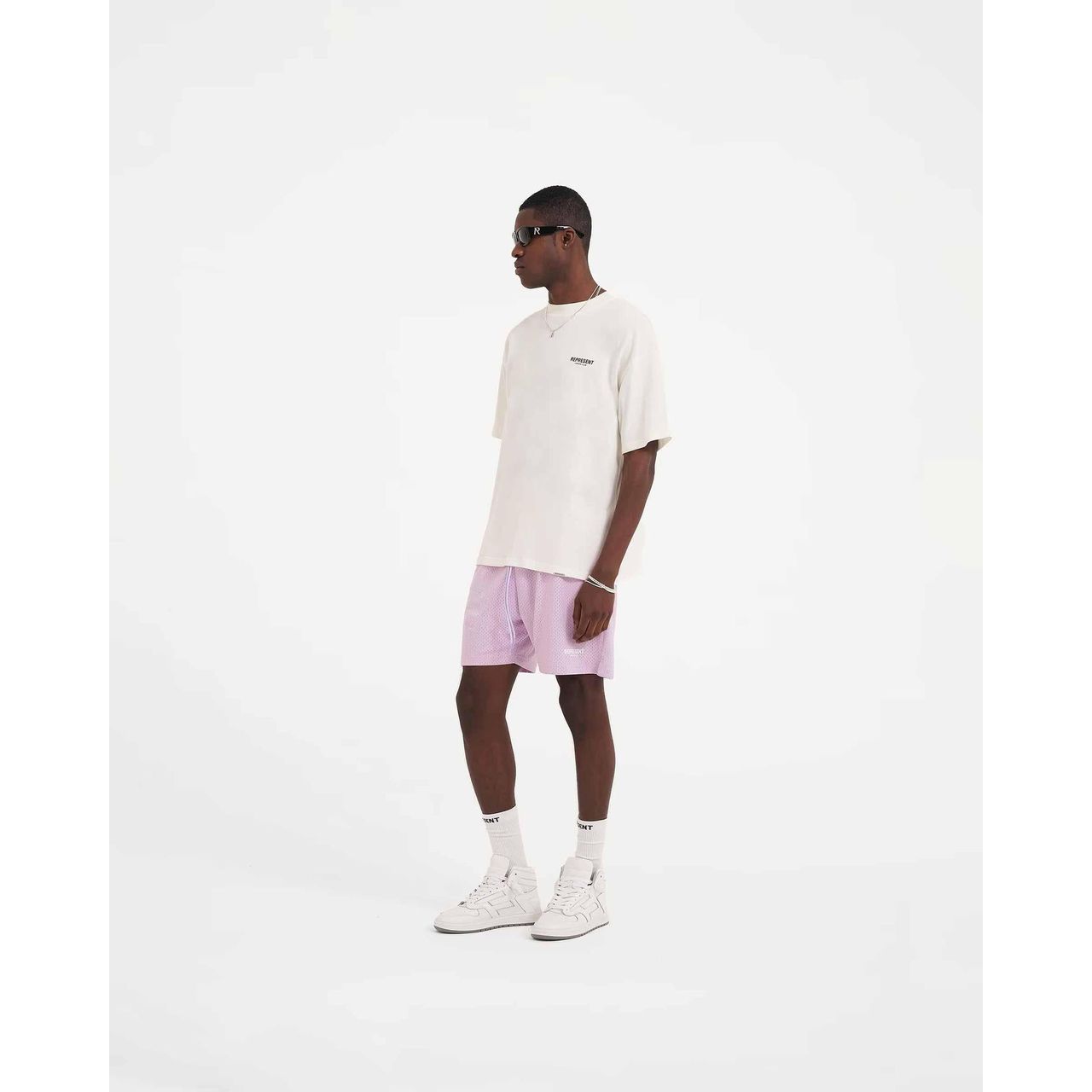 Represent Owners Club Tee Flat White