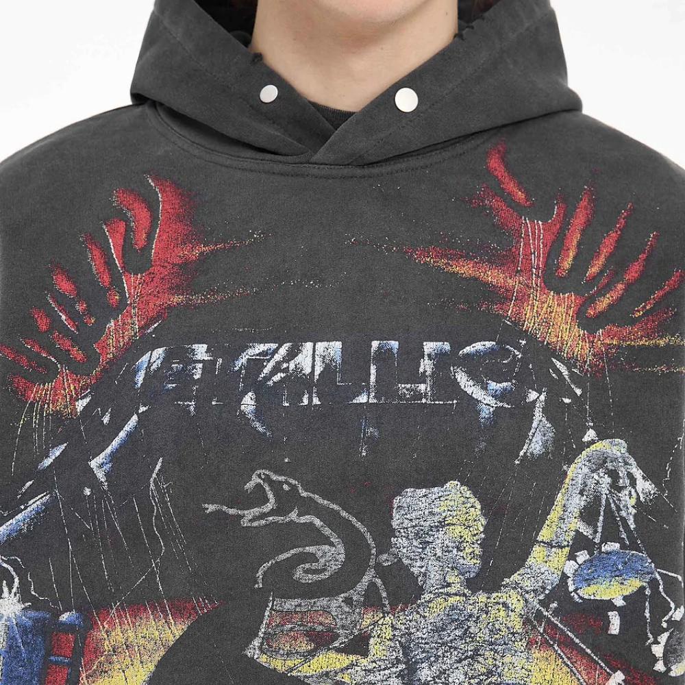 Represent Metallica Master of Puppets Hoodie Vintage Grey