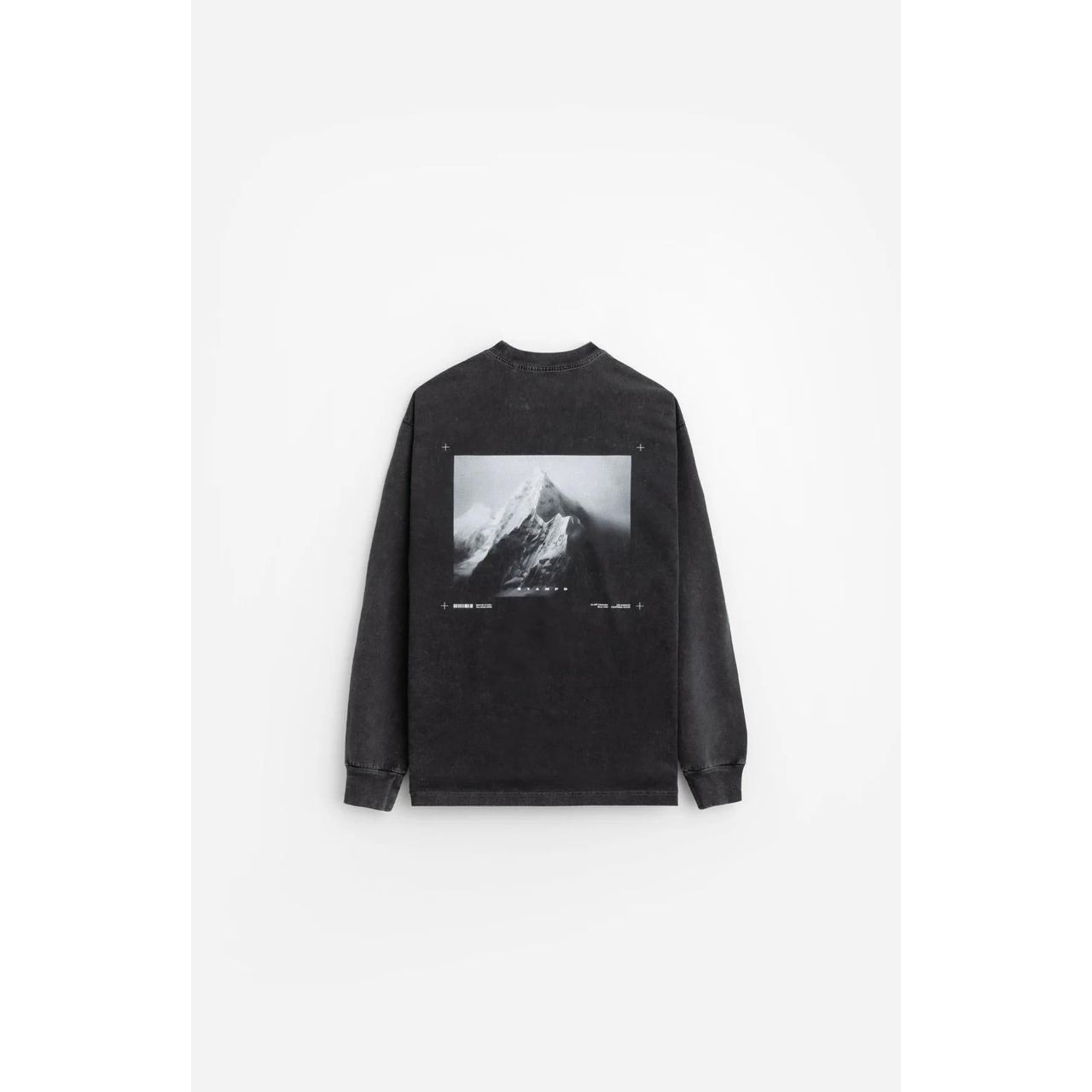 Stampd Mountain Peak LS Relaxed Tee Snow Washed