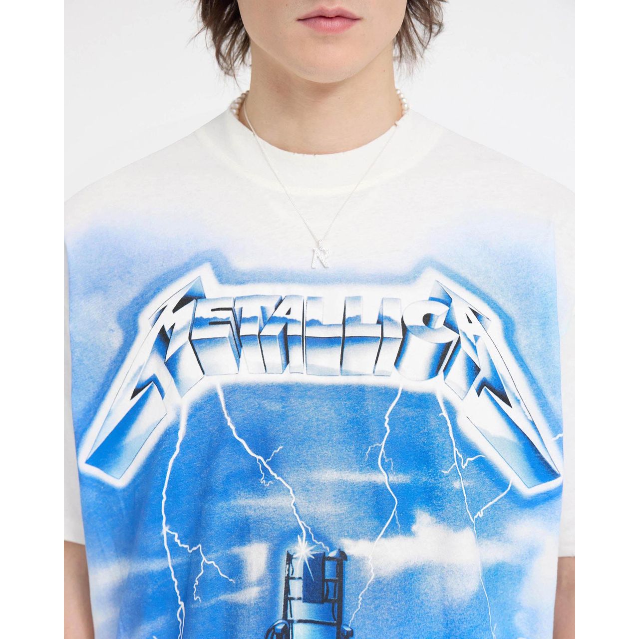 Represent Metallica Ride The Lightning SS Tee Flat White