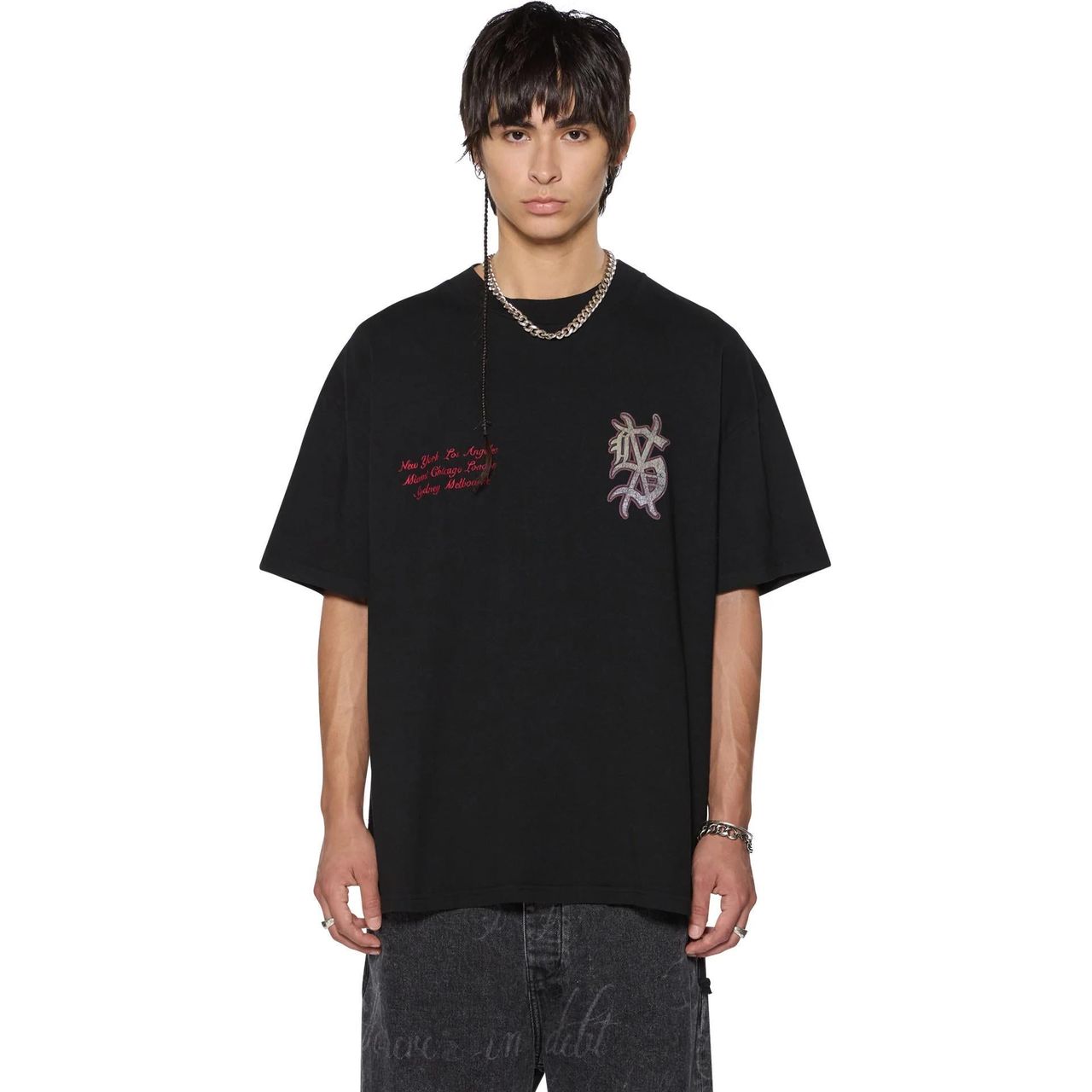 Ksubi Playoff Ekcess SS Tee Jet Black