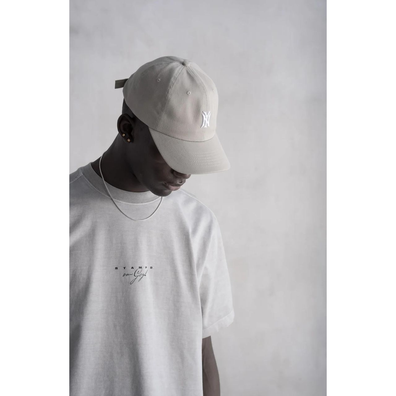 Stampd Van Gogh Vintage Washed Relaxed Tee Fog