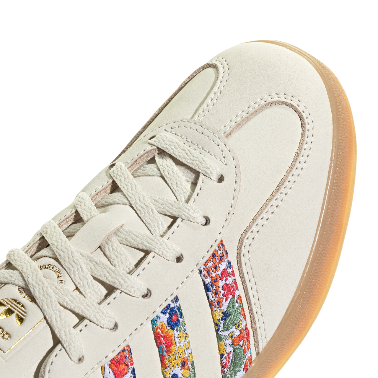 W Adidas Gazelle Indoor Liberty OffWhite/GoldMt/Gum