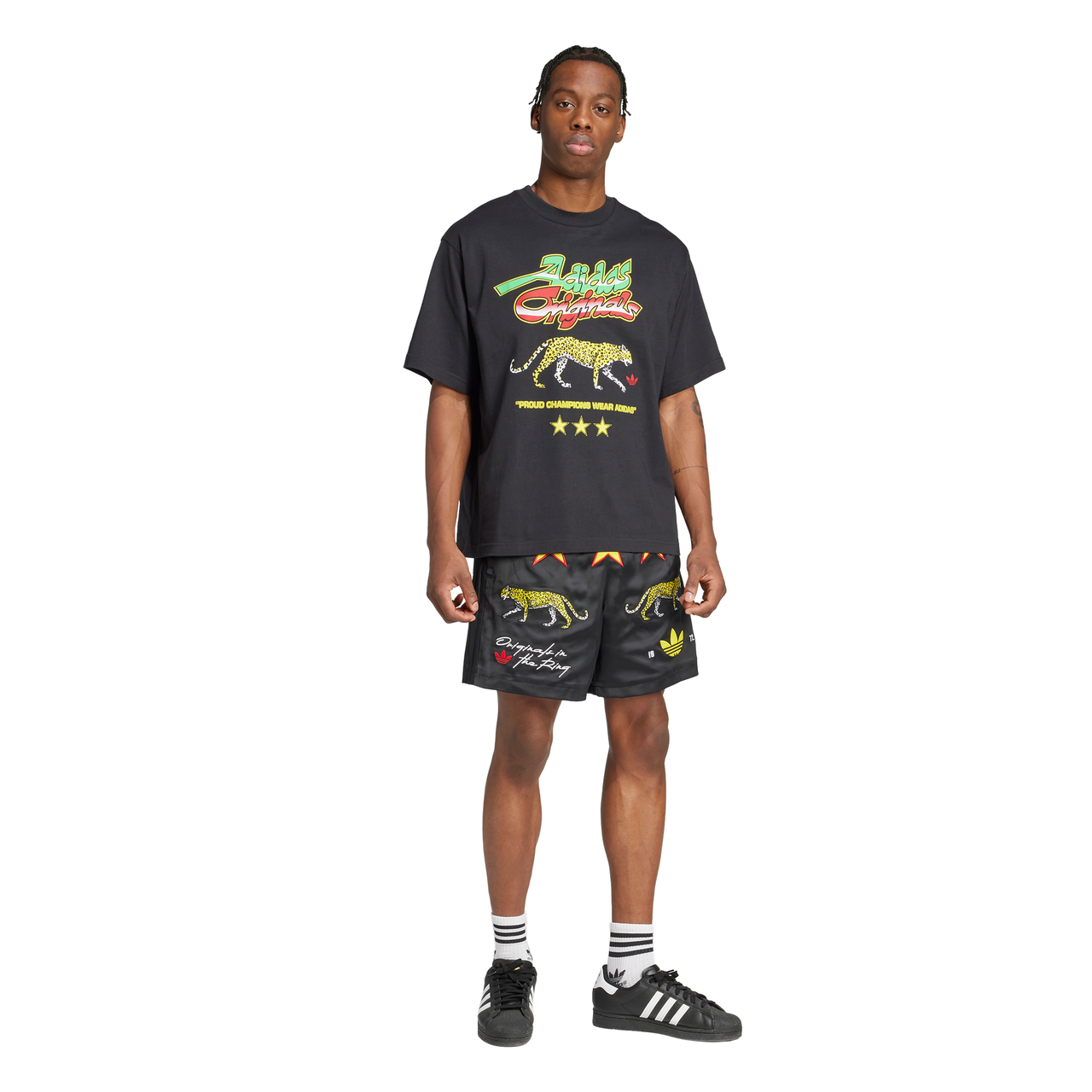 Adidas Ring GFX Tee Black