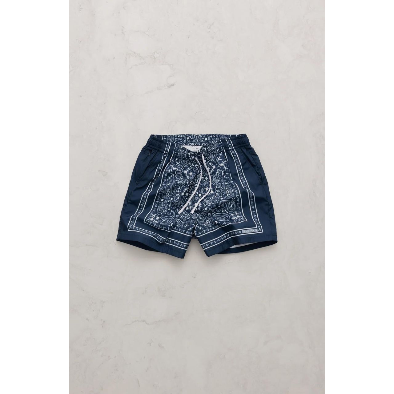Stampd Bandana Print Short Blue