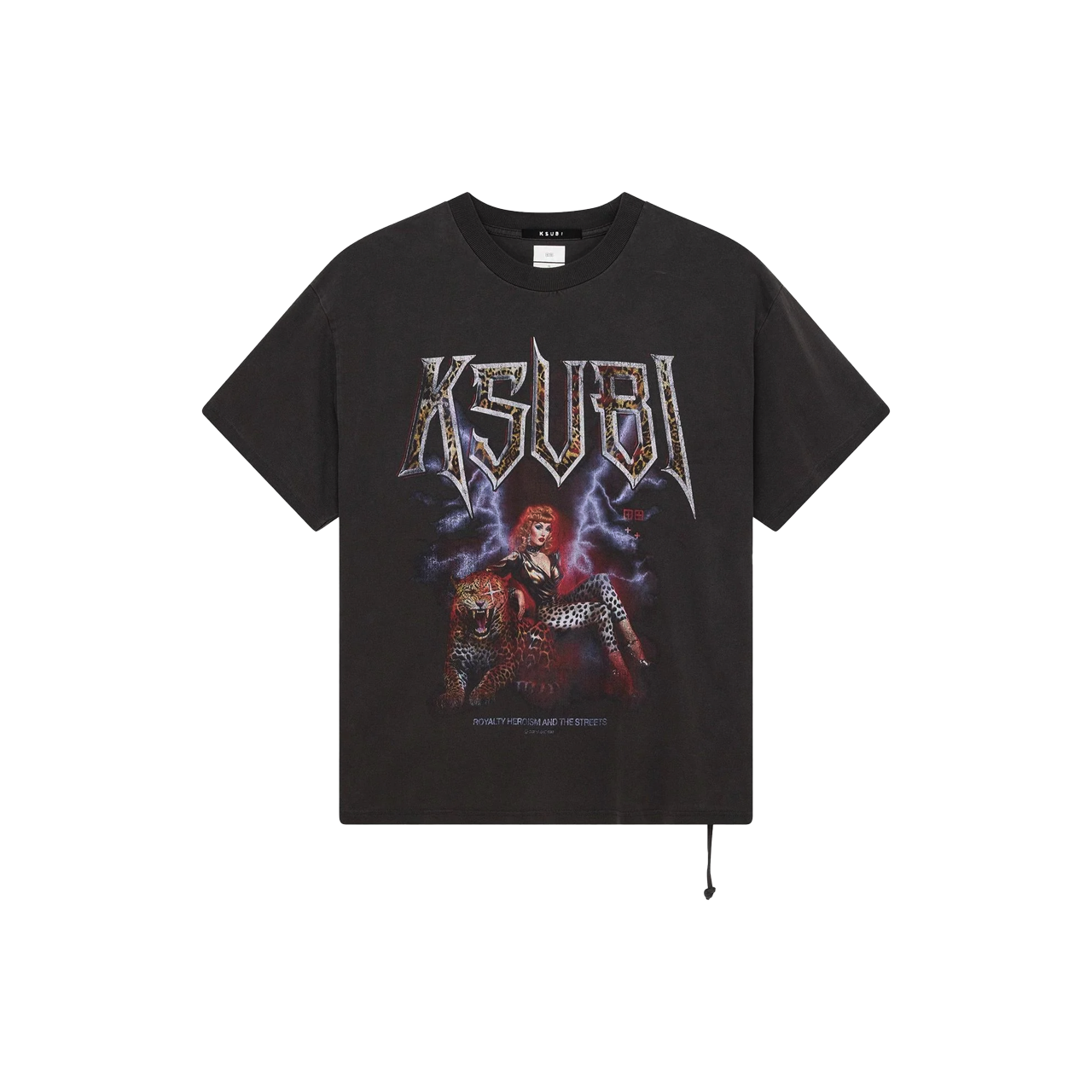 Ksubi Kingdom Ekcess SS Tee Fade Black