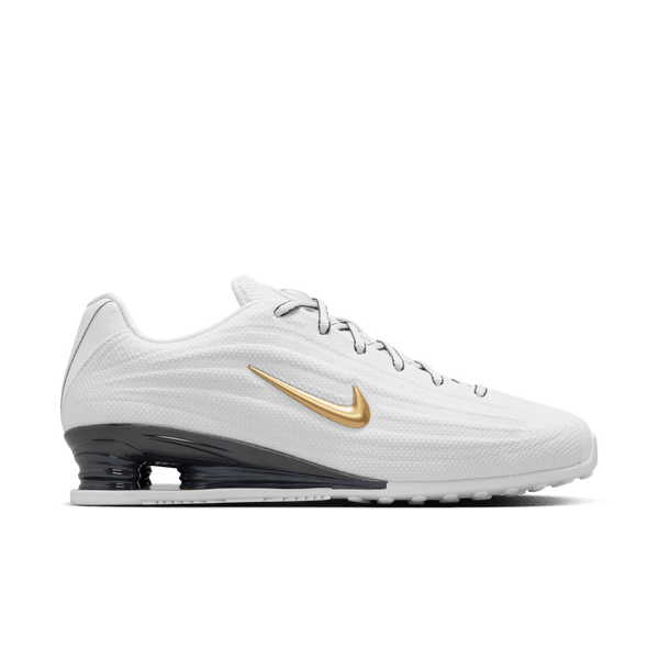 Women's Nike Shox Z White Metallic Gold
