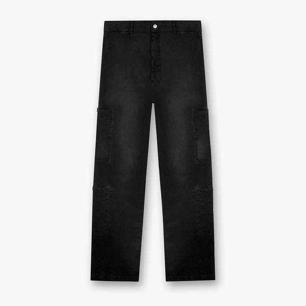 Represent Cargo Pant Jet Black