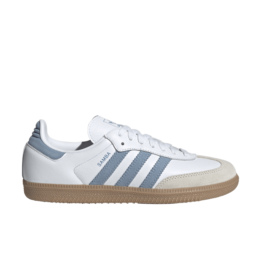 Women's Adidas Samba OG White Ash Blue