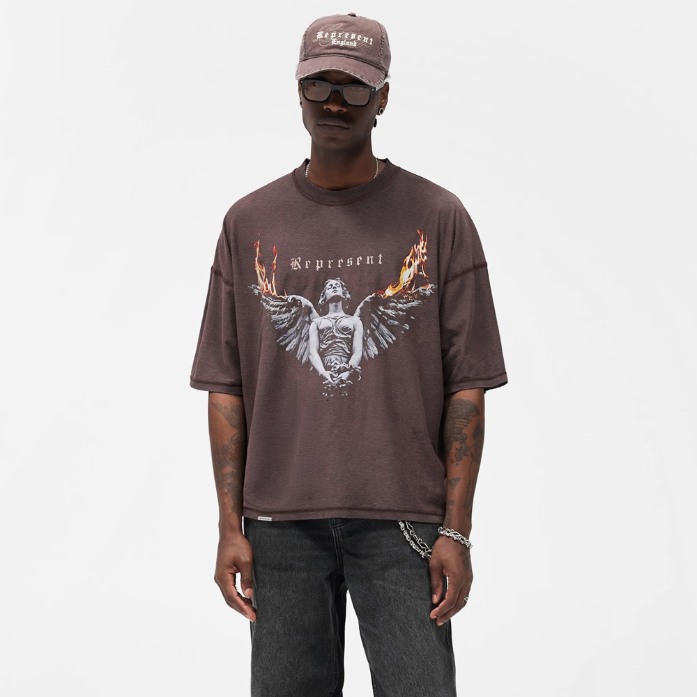 Represent Reversible Living Legacy Tee Nero – AWOL