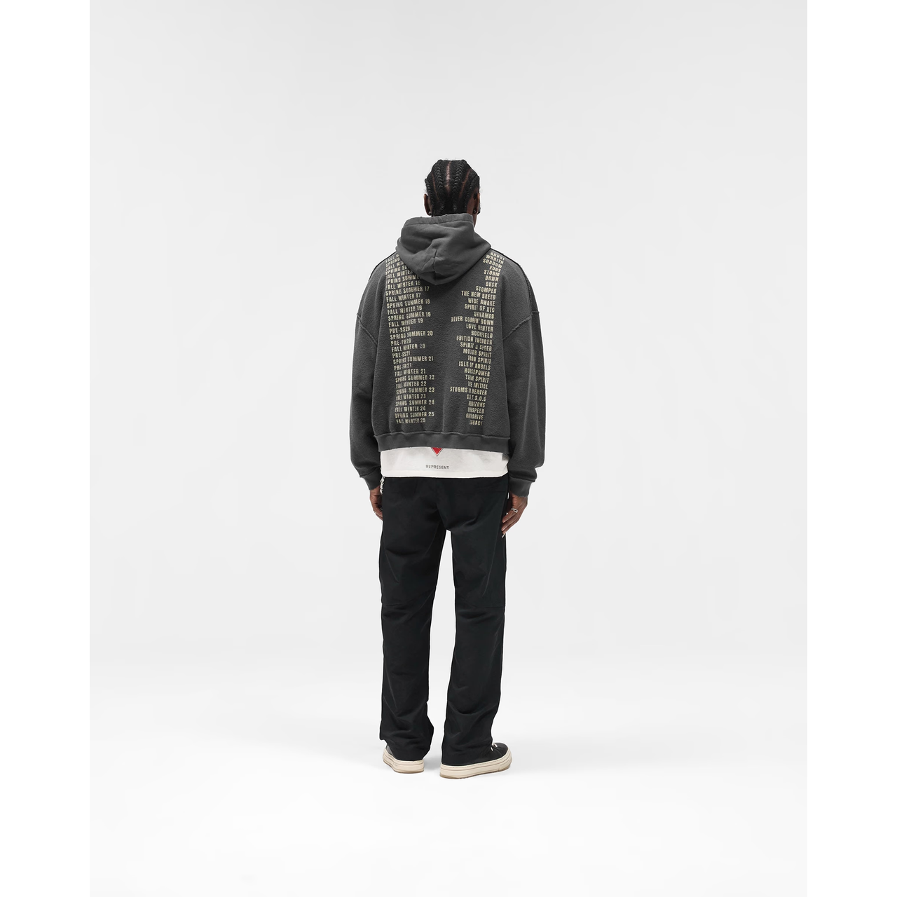 Represent Living Legacy Tour Hoodie Sun Fade Grey