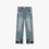 Represent R3 Distressed Baggy Denim Blue/Cream