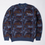Parra Repeat FTP Booster Knitted Pullover Blue