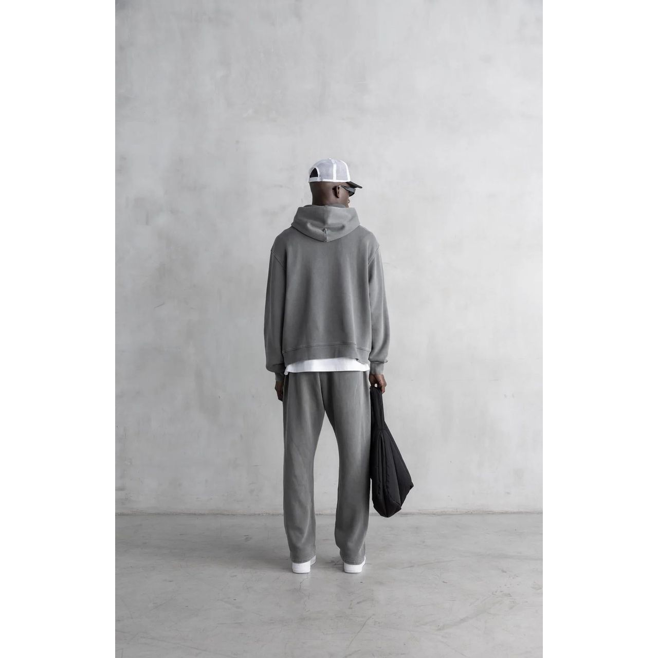 Stampd Strike Stack Logo Core Hoodie Snow Washed