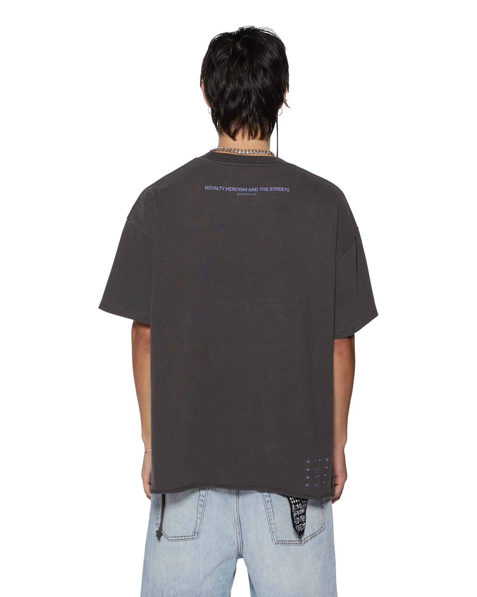 Ksubi Kingdom Kash SS Tee Jet Black