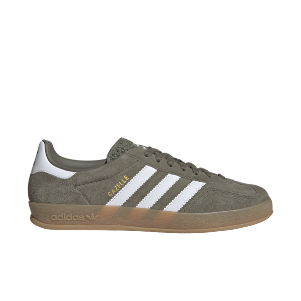 Adidas Gazelle Indoor Olive Strata Cloud White