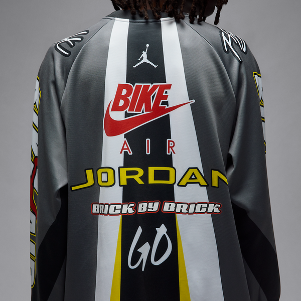 Nigel Sylvester x Air Jordan Bike Air Jersey Iron Grey