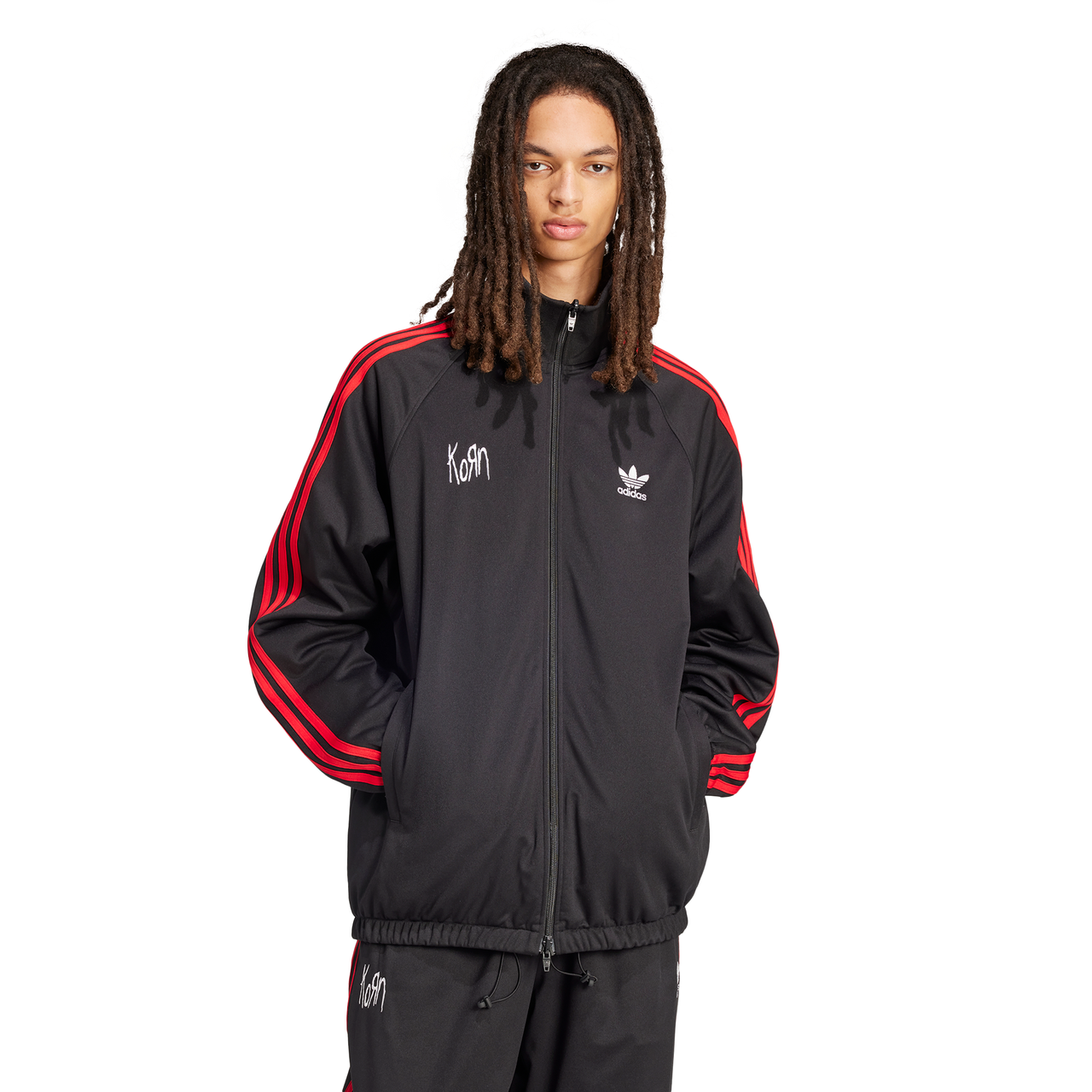 Adidas Korn Track Top Black – AWOL Adidas Korn Track Top Black – AWOL