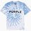 Purple Brand Heavy Jersey SS Tee Tie Dyed Placid Blue Core Blue