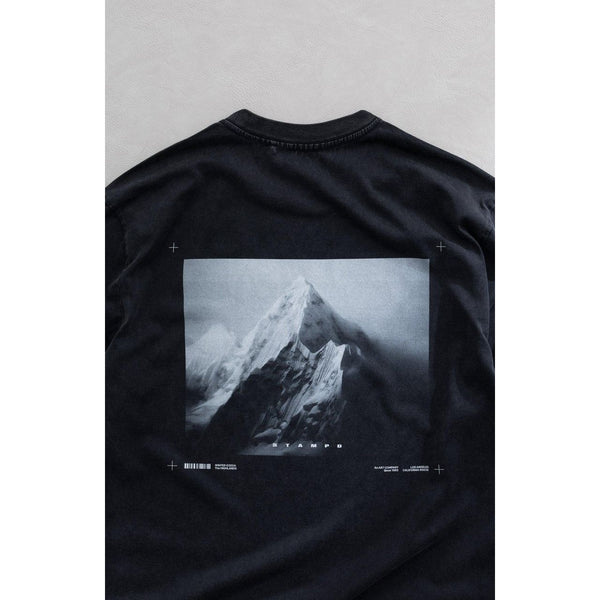 Stampd Mountain Peak LS Relaxed Tee Snow Washed