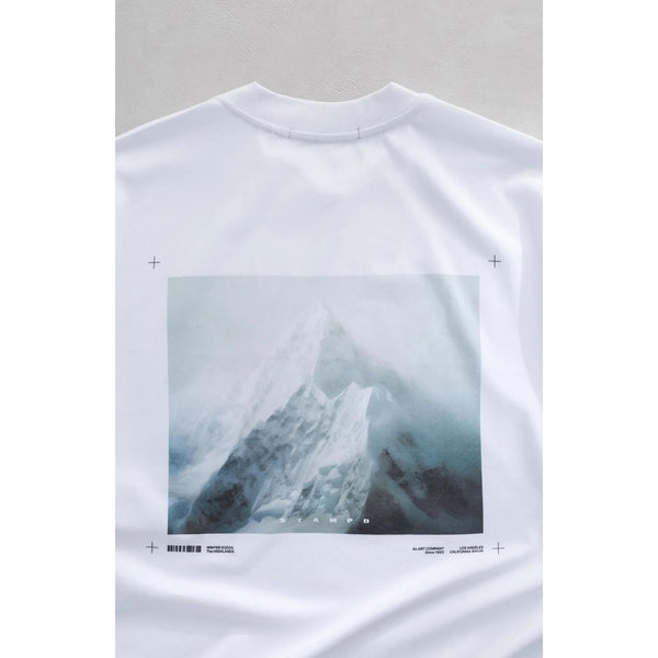 Stampd Mountain Peak Relaxed Tee White