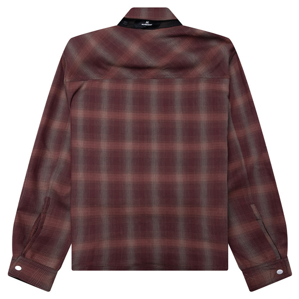 Represent Bonded Reversible Check Shirt Nero
