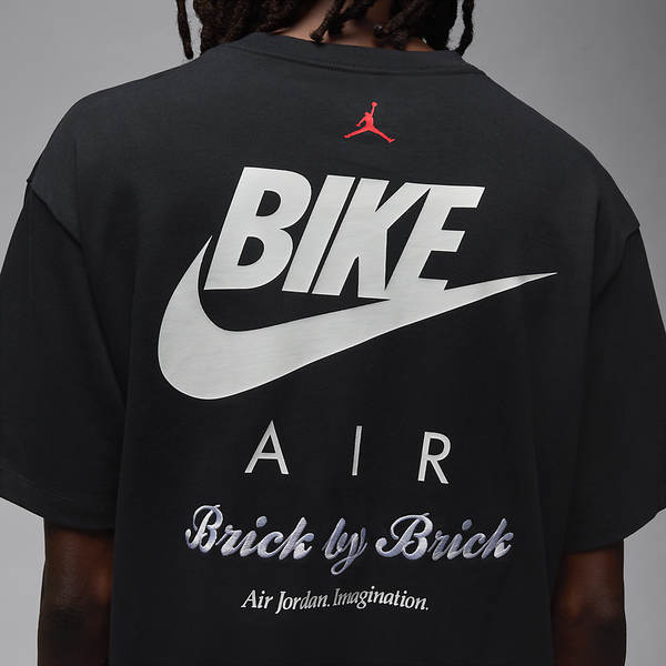 Nigel Sylvester x Air Jordan Brick by Brick Tee Black