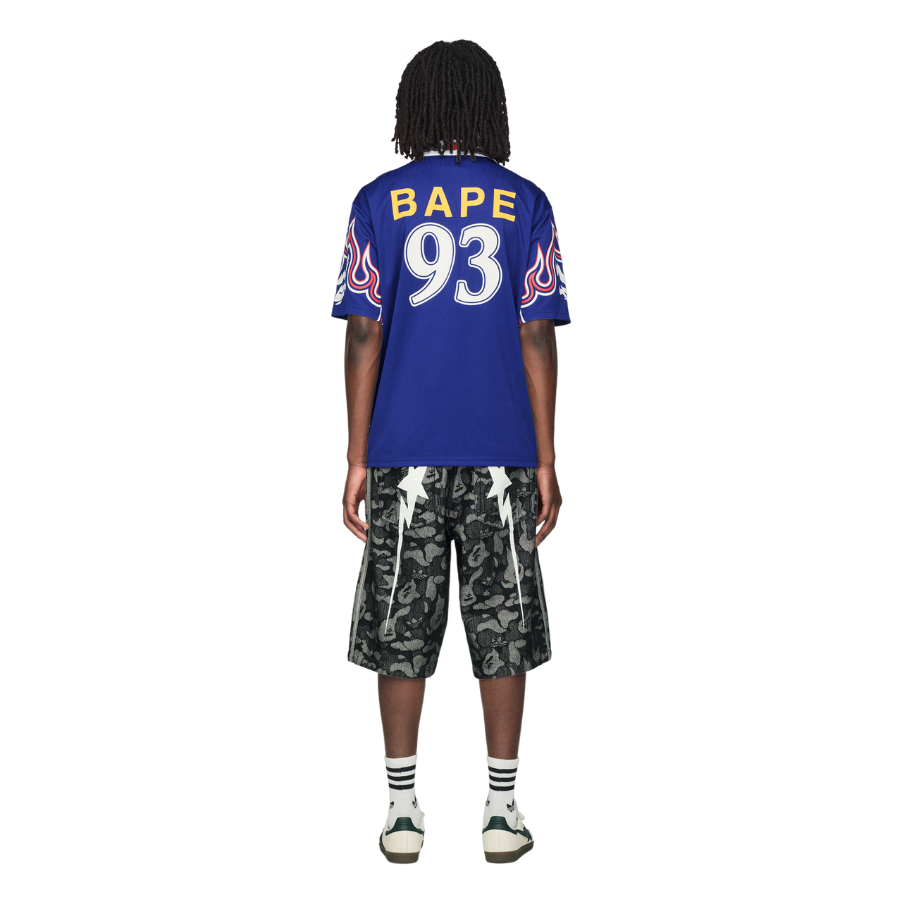 Adidas x Bape SS Flame Soccer Jersey – AWOL