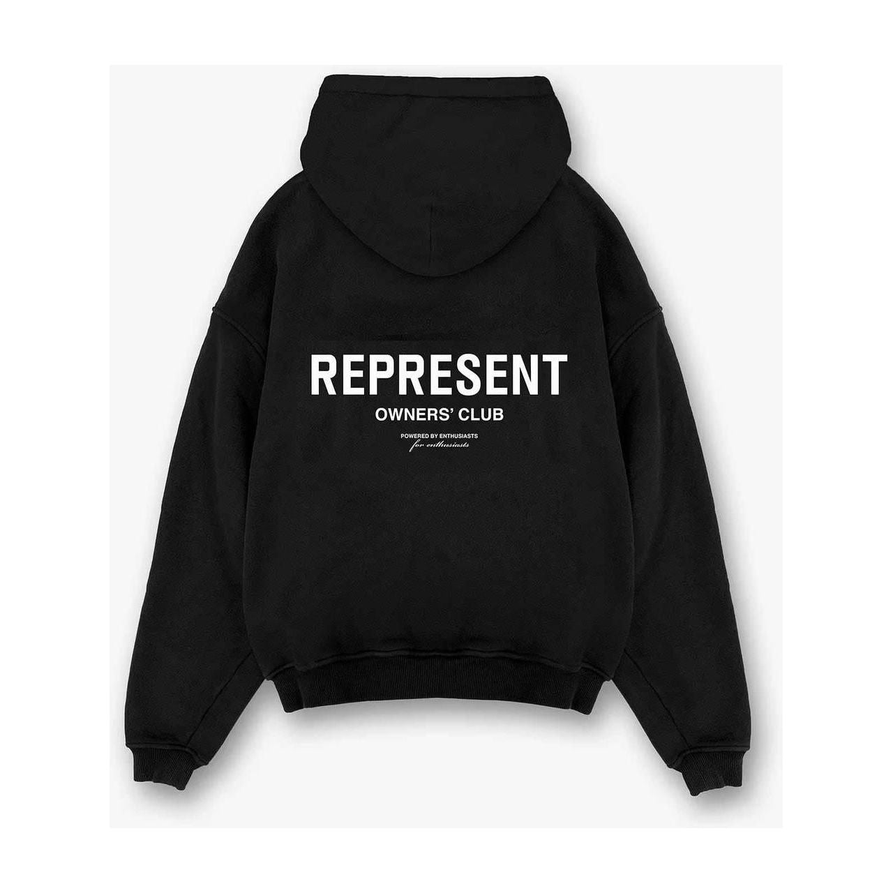 Represent Owners Club Zip Hoodie Black