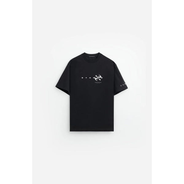 Stampd Sound System Vinyl Relaxed Tee Black