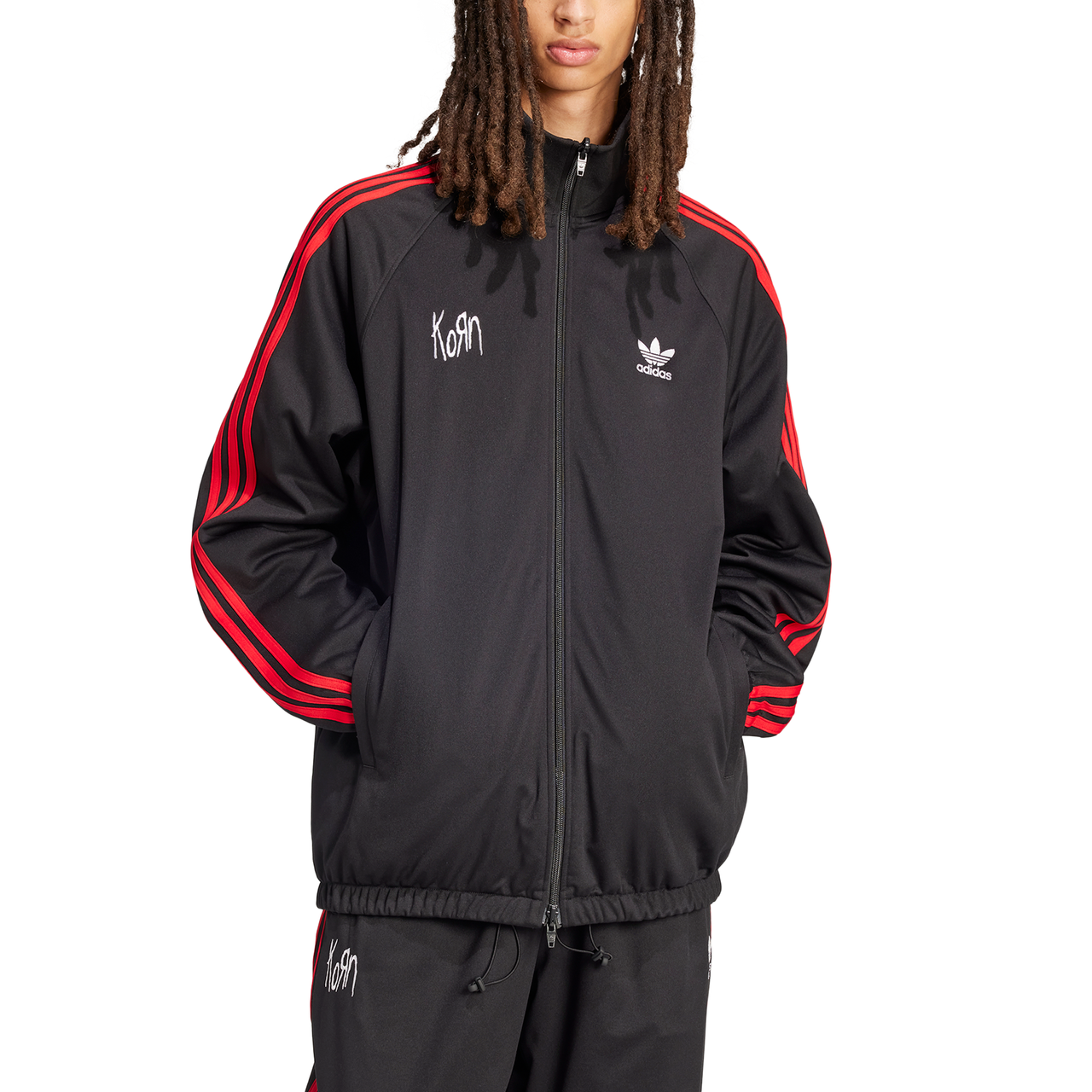 Adidas Korn Track Top Black – AWOL Adidas Korn Track Top Black – AWOL