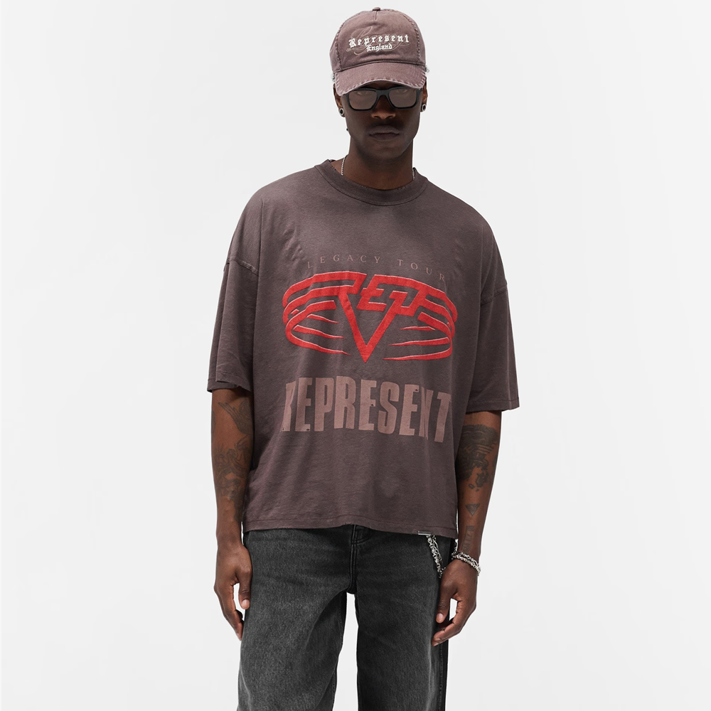 Represent Reversible Living Legacy Tee Nero – AWOL