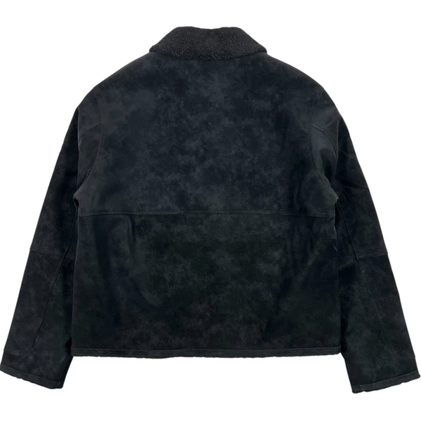 Represent Shearling Jacket Jet Black