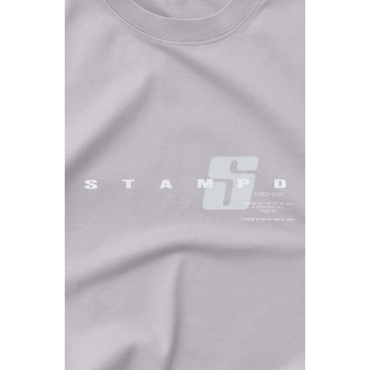 Stampd S24 Garment Dyed Transit Tee Ash Grey