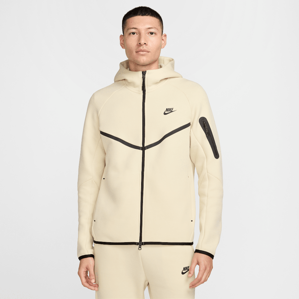 Nike Tech Full-Zip Windrunner Hoodie Light Khaki
