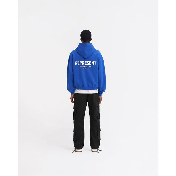 Represent Owners Club Zip Hoodie Cobalt