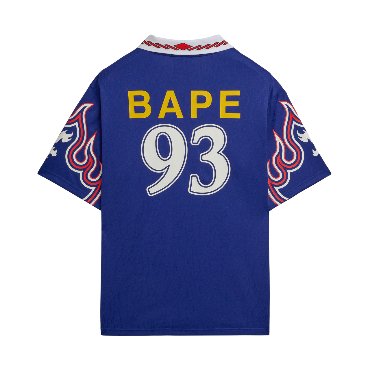 【 BAPE X ADIDAS 】FLAME JERSEY Adidas x Bape SS Flame Soccer Jersey – AWOL